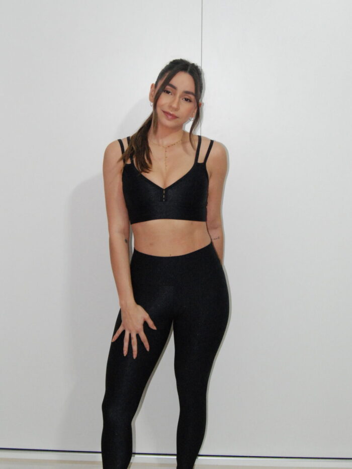 CONJUNTO SELENE LEGGING  ONYX
